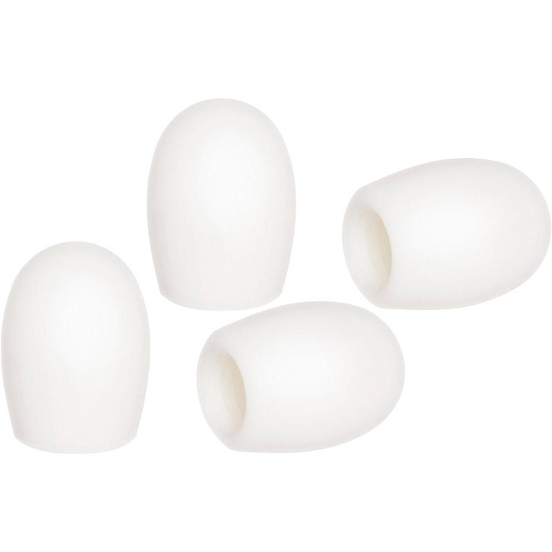 Ahead - 4 Puntas de Nylon para Baquetas MT, Color: Blancas Mod.5AT