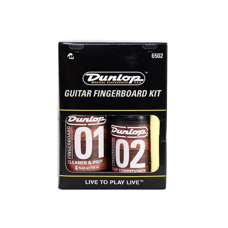 Dunlop - Kit de Mantenimiento para Diapasón de Guitarra Mod.6502