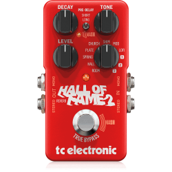 TC Electronic - Pedal de Efecto Hall of Fame 2 Reverb