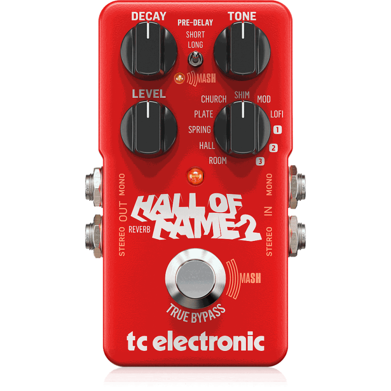 TC Electronic - Pedal de Efecto Hall of Fame 2 Reverb