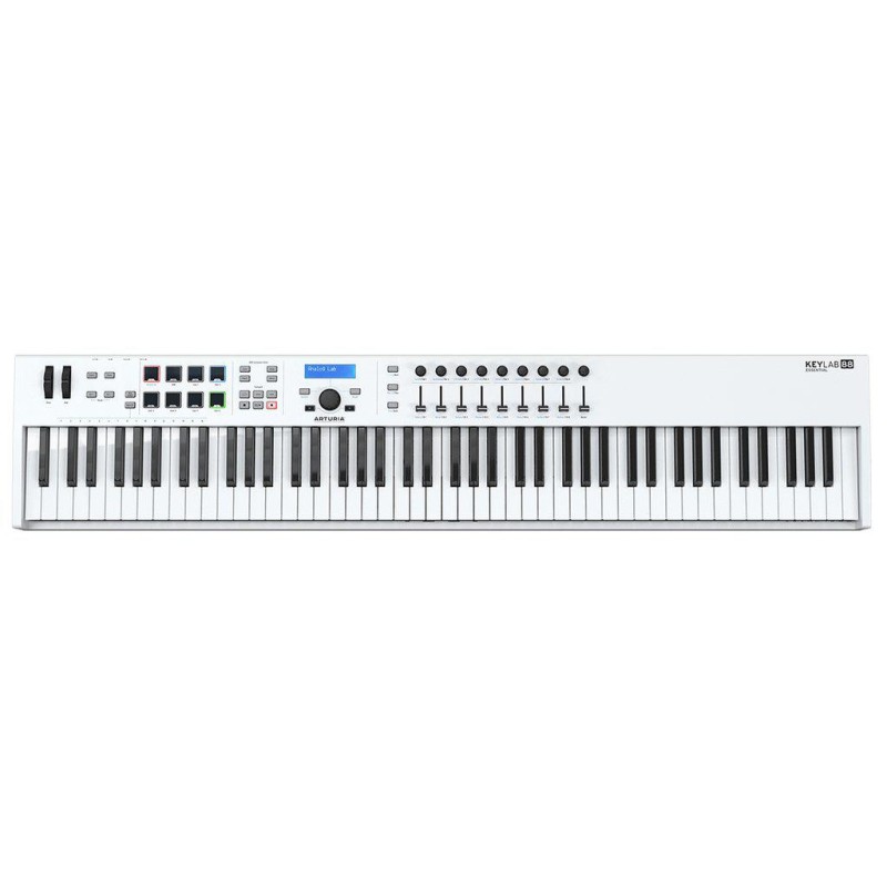 Arturia - Teclado Controlador MIDI Keylab Essential 88, Color: Blanco