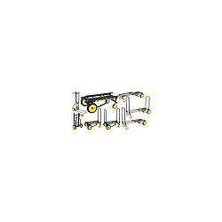 Rock N Roller - Multi-Cart Carro de Mano Mod.R6 B/Y