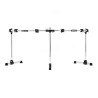 Gibraltar - Atril Tipo Rack para Bateria Doble Curvo Mod.GRS-850DBL