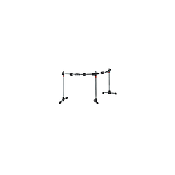 Gibraltar - Atril Tipo Rack para Bateria Doble Curvo Mod.GRS-850DBL