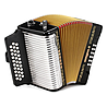 Hohner - Acordeon Corona II Diatónico Sol-Do-Fa con Mochila Mod.A562_