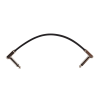 Ernie Ball - Cable de Audio 15.24 cm, Negro Angulado/Angulado Mod.6226