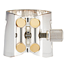 Vandoren - Abrazadera y Tapaboquilla Optimum para Clarinete Mi Bemol Mod.LC02P