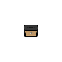 Orange - Bafle para Guitarra Electrica 60 W 1x12" Cerrado, Color: Negro Mod.PPC112 BK